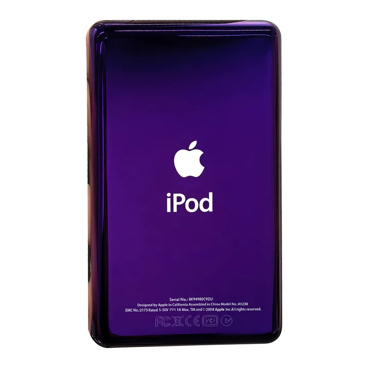 Retro colorato iPod Classic / Video — Viola scuro