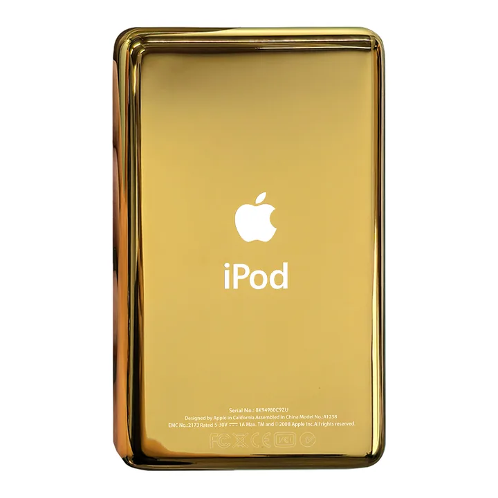 Retro colorato iPod Classic / Video — Oro