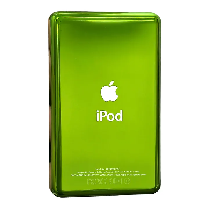 Retro colorato iPod Classic / Video — Verde