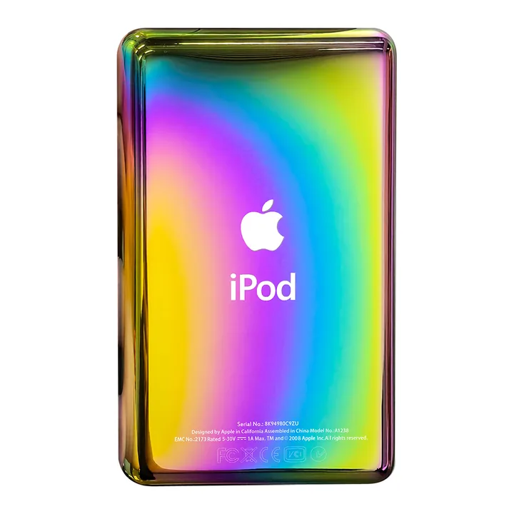 Retro colorato iPod Classic / Video — Arcobaleno