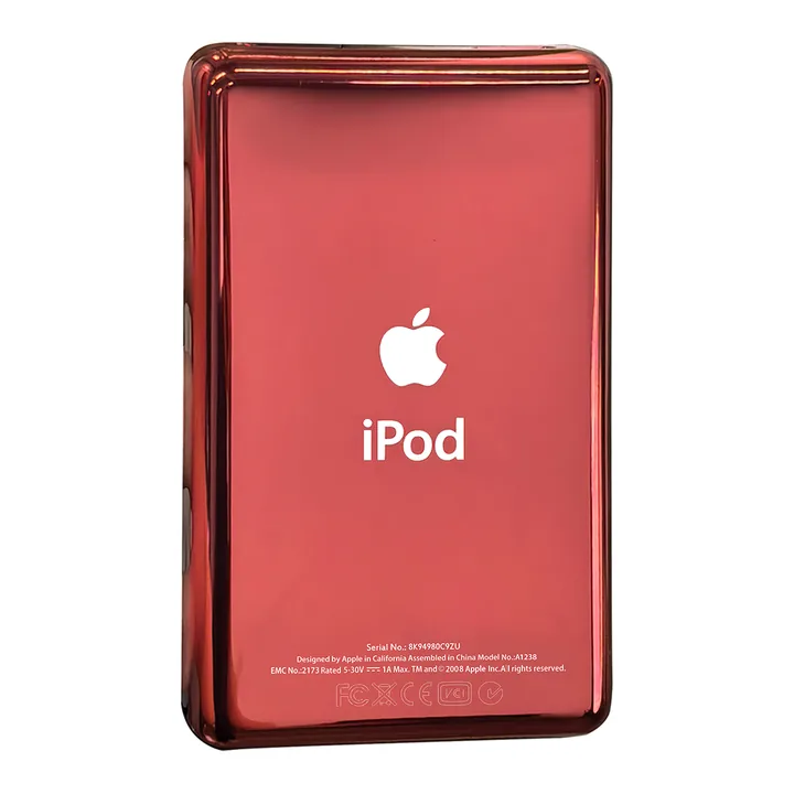 Retro colorato iPod Classic / Video — Rosso
