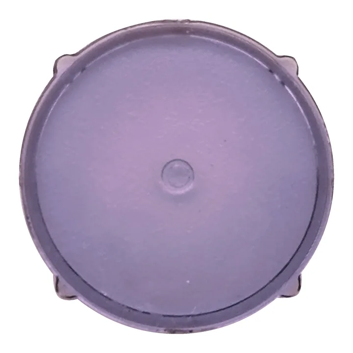 Tasto centrale iPod Classic 6G / 7G — Viola trasparente · plastica