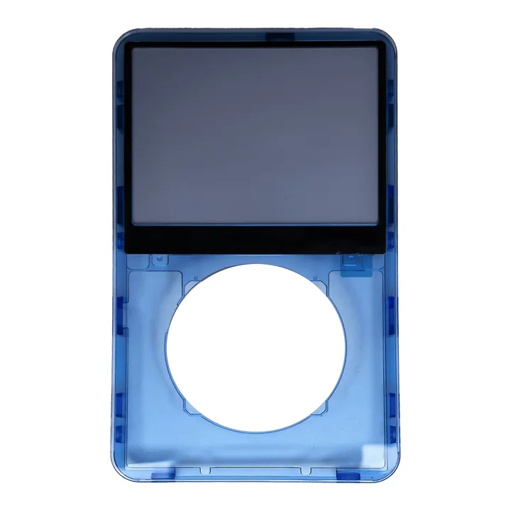 Frontale iPod Video 5G / 5.5G — Blu chiaro trasparente