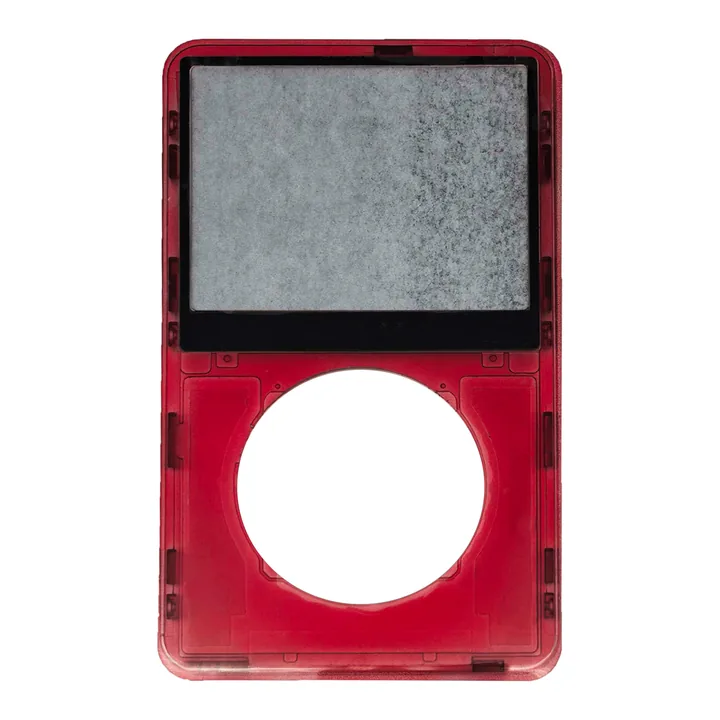 Frontale iPod Video 5G / 5.5G — Rosso trasparente
