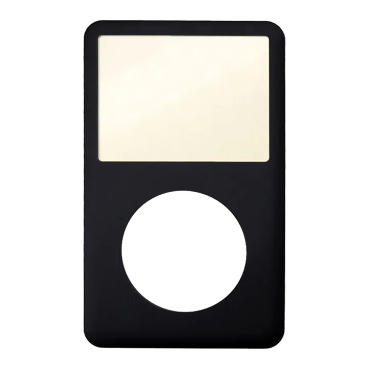 Frontale iPod Classic 6G / 7G — Nero · metallo