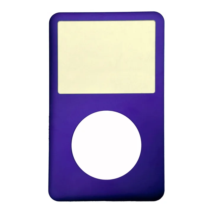 Frontale iPod Classic 6G / 7G — Viola scuro · metallo