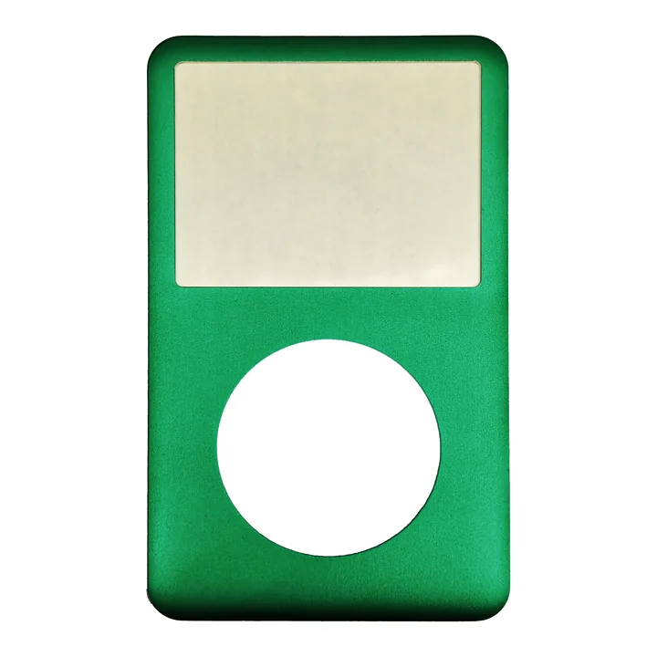 Frontale iPod Classic 6G / 7G — Verde · metallo