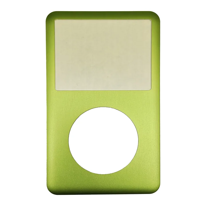 Frontale iPod Classic 6G / 7G — Verde lime · metallo