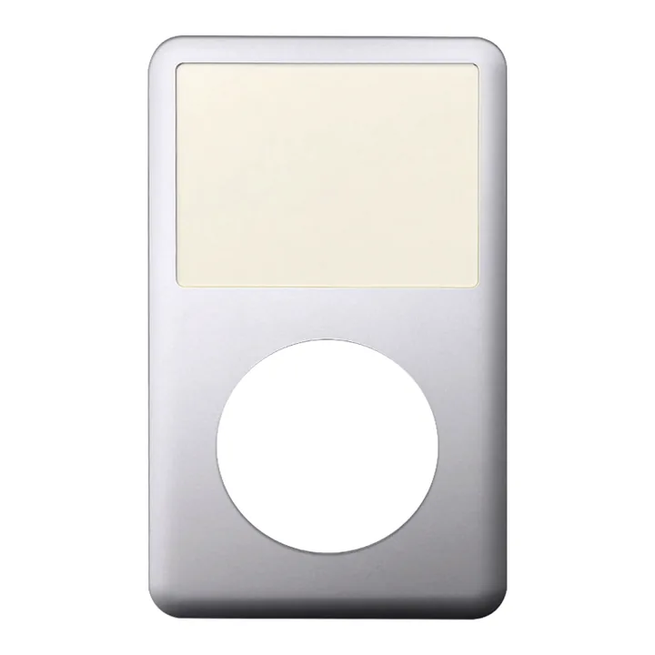 Frontale iPod Classic 6G / 7G — Argento · metallo
