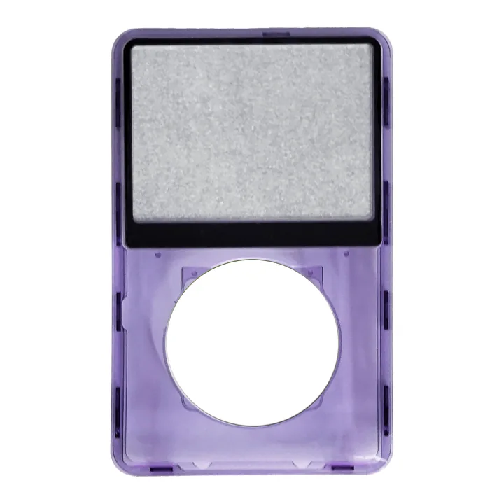 Frontale iPod Classic 6G / 7G — Viola trasparente · plastica
