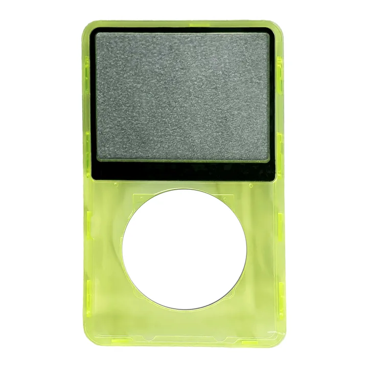Frontale iPod Classic 6G / 7G — Giallo trasparente · plastica