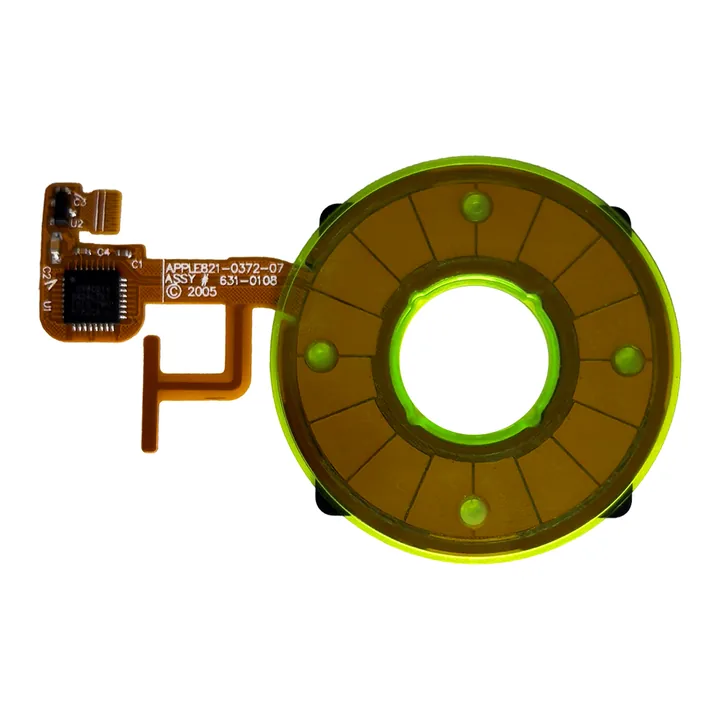 Clickwheel iPod Video 5G / 5.5G — Verde trasparente