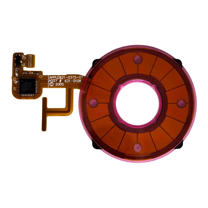 Clickwheel iPod Video 5G / 5.5G — Rosa trasparente