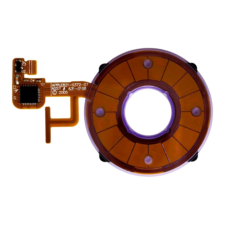 Clickwheel iPod Video 5G / 5.5G — Viola trasparente