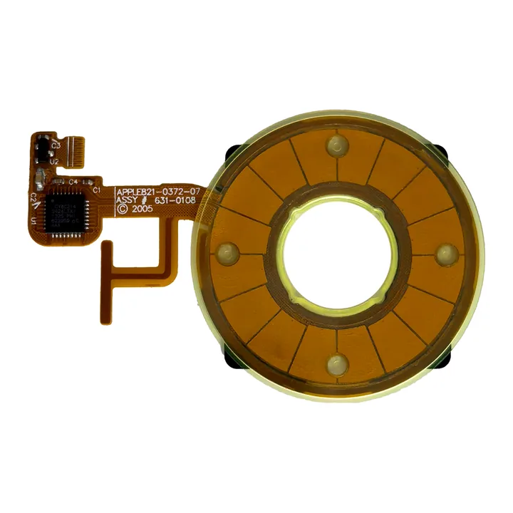 Clickwheel iPod Video 5G / 5.5G — Giallo trasparente