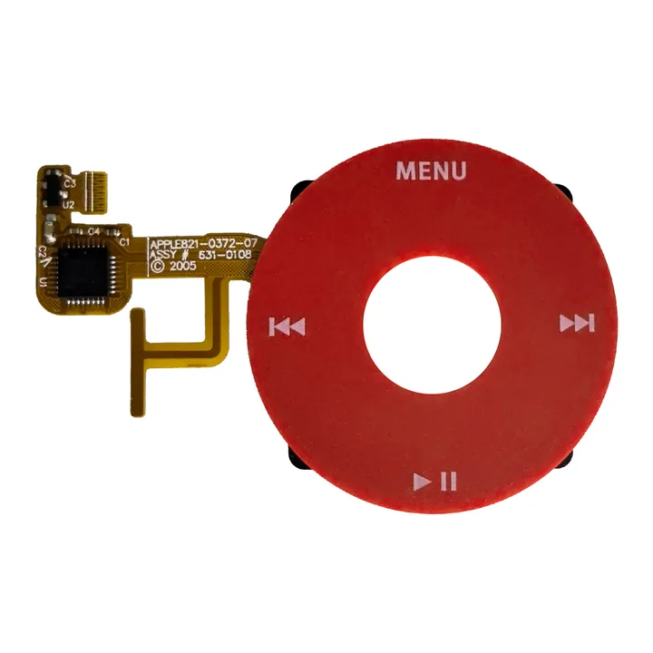 Clickwheel iPod Video 5G / 5.5G — Rosso