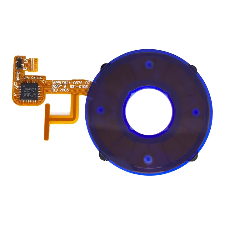Clickwheel iPod Video 5G / 5.5G — Blu trasparente
