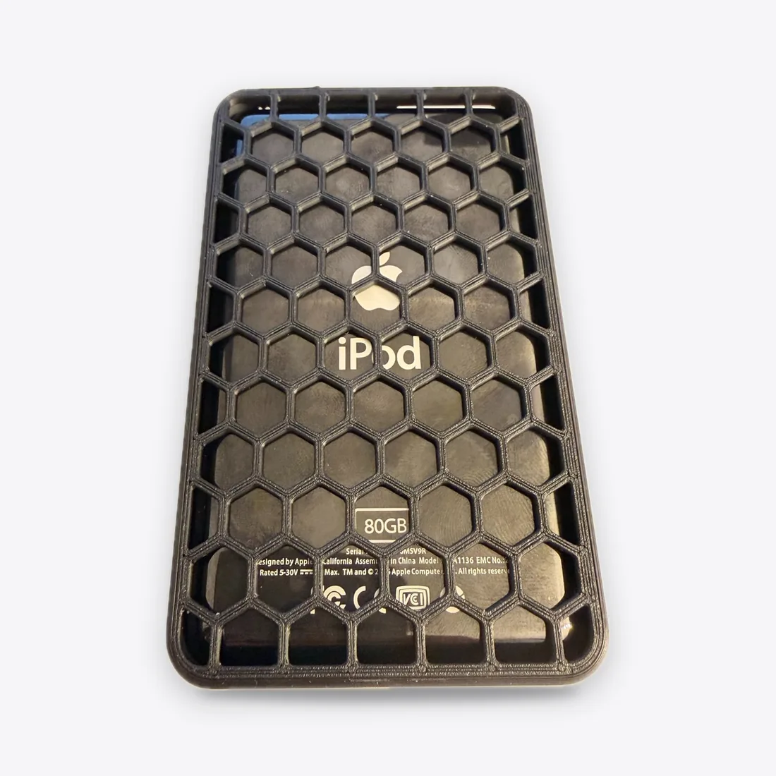 Panal negro, iPod Classic thick