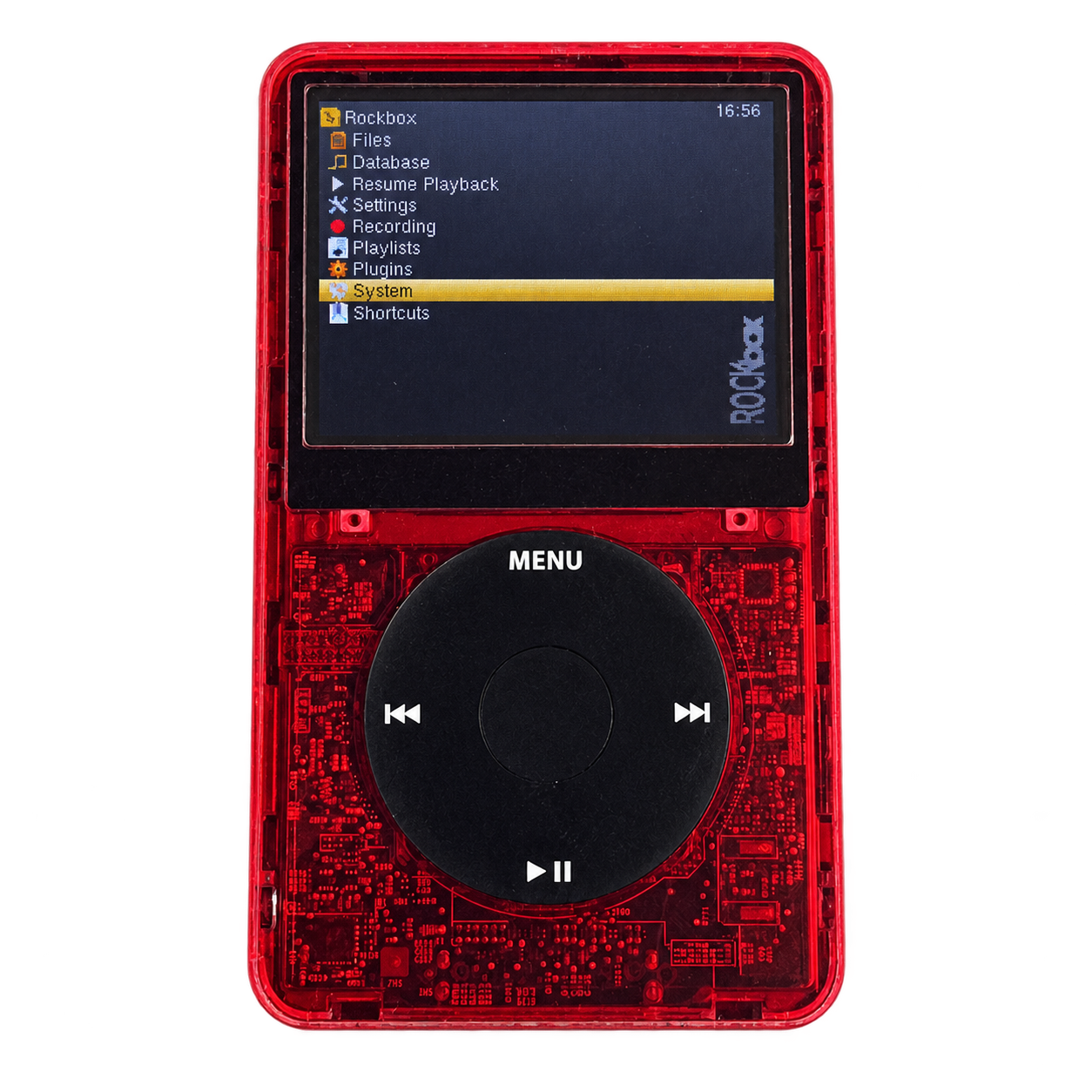 iPod Video 5G — SSD 256 GB + Rockbox